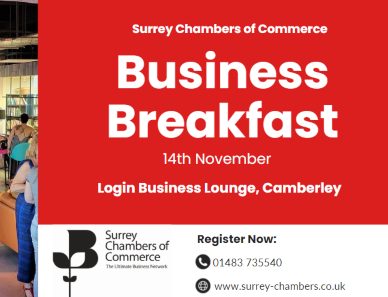 Surrey Heath Business Breakfast. Join now!