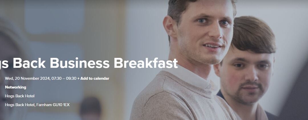 Hogs Back Business Breakfast