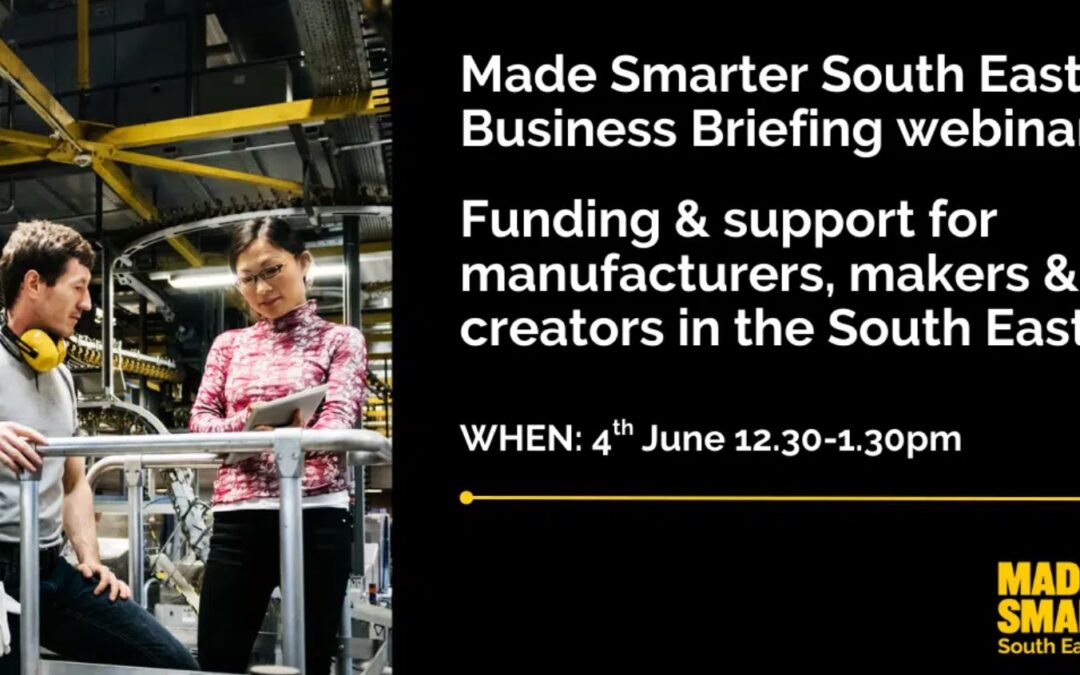 Made Smarter South East – business briefing webinar