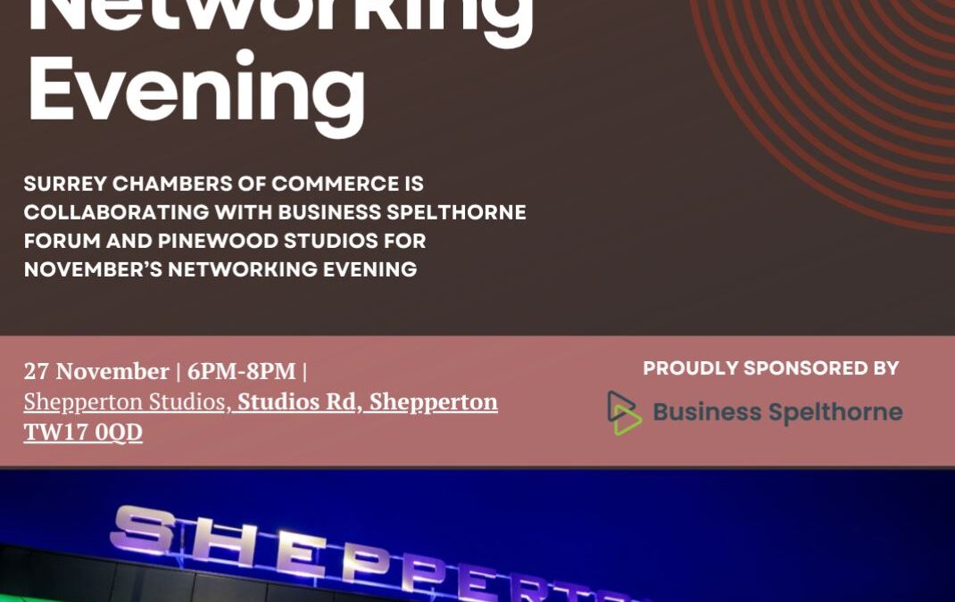 Networking evening in Shepperton Studios