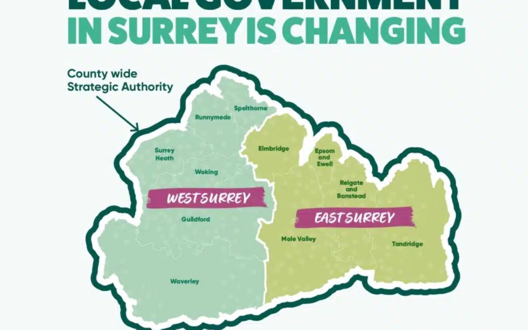 Two new unitary councils for Surrey as LGR plans confirmed by government