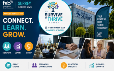 From Survive to Thrive Surrey: New Business Conference and Autumn Networking Opportunities Announced