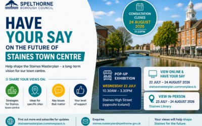 Have Your Say: Help Shape the Future of Staines Town Centre