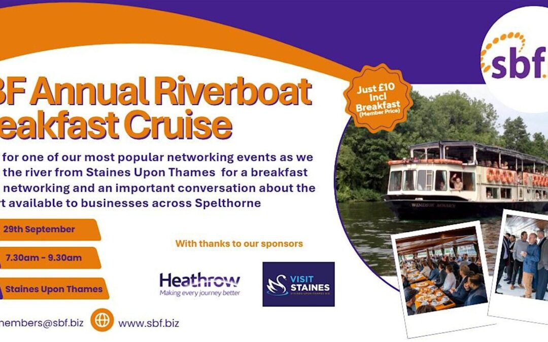 Save the Date: SBF Annual Riverboat Cruise 2026